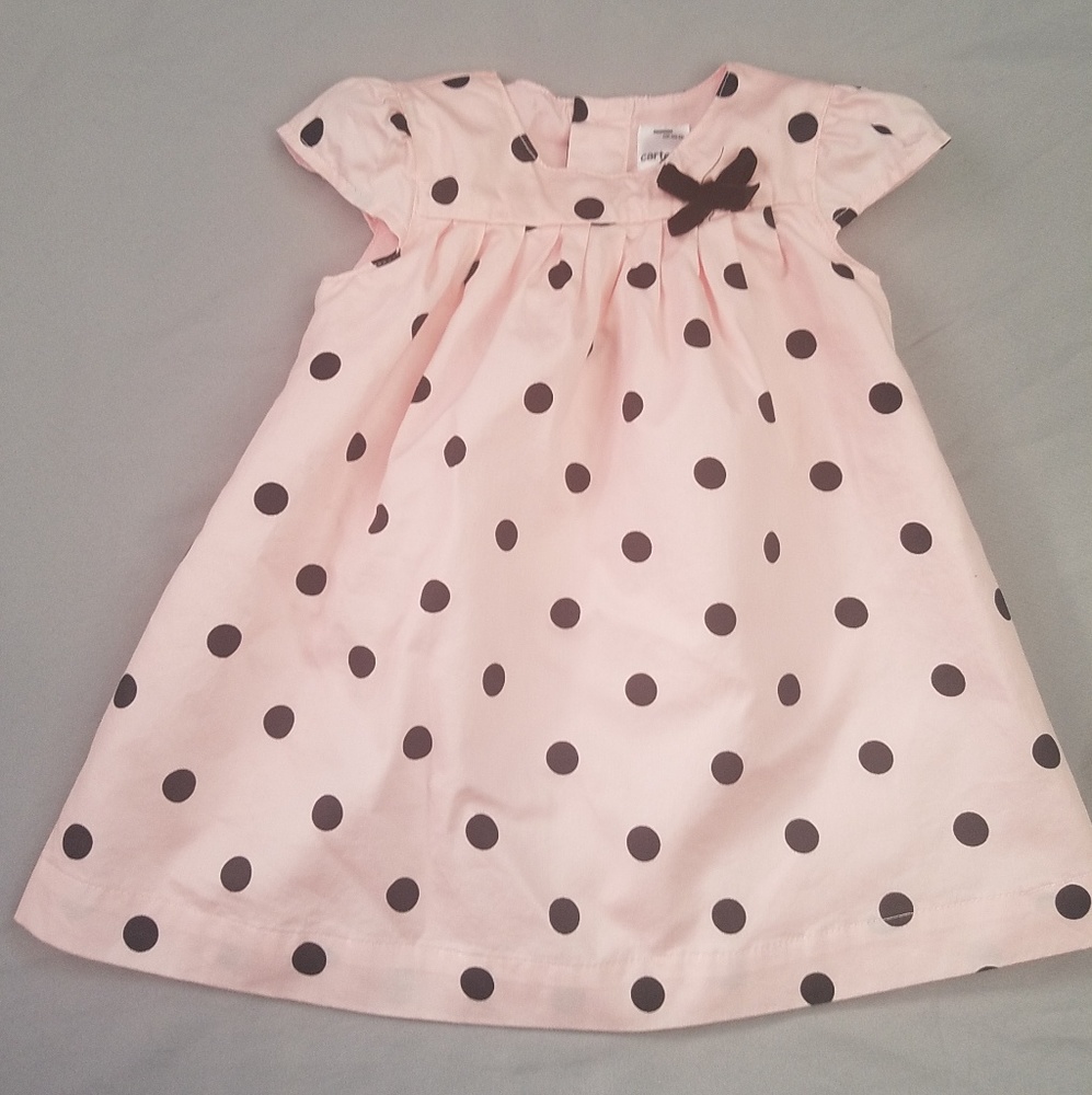 Carter's baby girl dress 6 months Pink